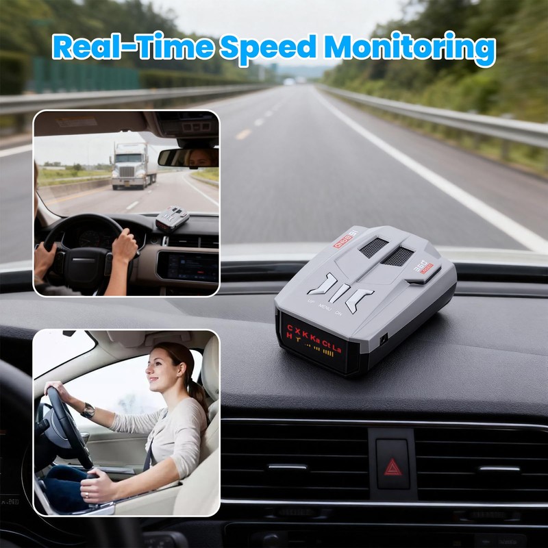 Car Radar Detector 360 Degree Protection Blind Free Electronic Dog