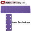 HEROFFIX 50Pcs Sanding Discs Wet Dry Waterproof Hook & Loop