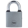 Yale - Y111s/32/116/1 Eisenvorhängeschloss 32 mm - Silber - Häfenstahlhäureung