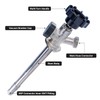 Midline Valve 6 Inch Frost-Free Anti-Siphon Sillcock with Integral Vacuum