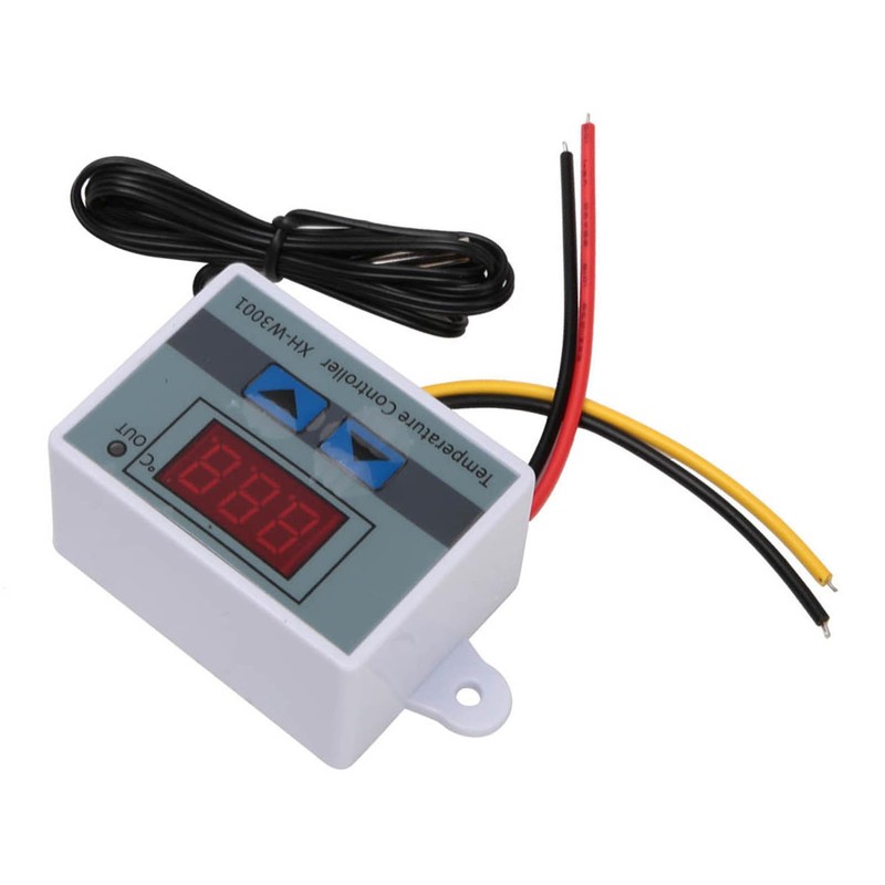 Temperature Controller, LED Digital Thermostat, Heating and Cooling Dual Temperature