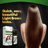 BIOGREEN ROOTS Ammonia-Free & Paraben Free Herbal Hair Shampoo -