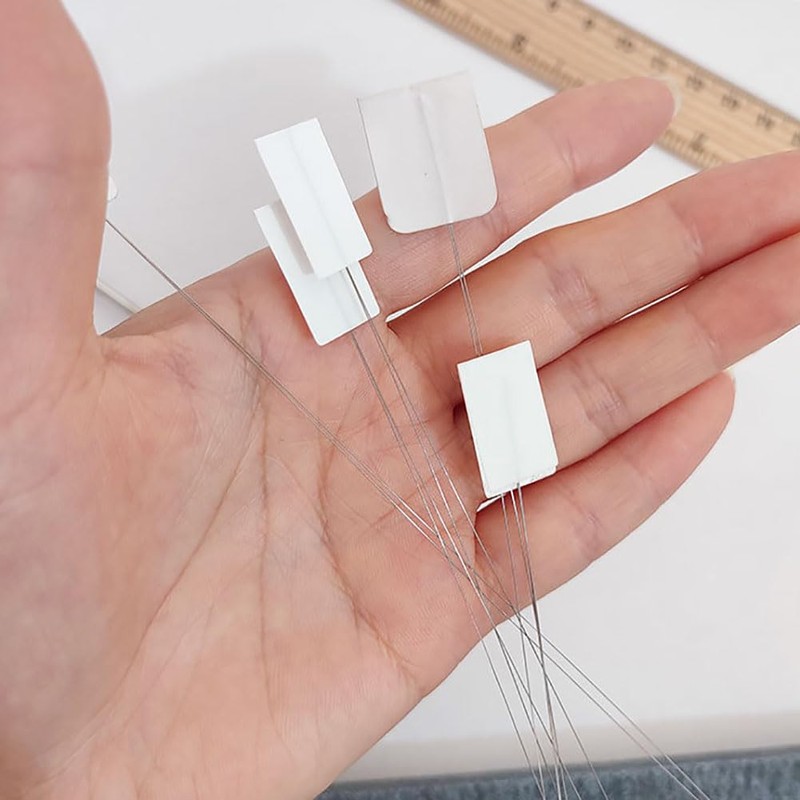 YEQIN 12 Pcs Long Needle Threaders (21cm) for Punch Needles