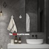JQK Self Adhesive Towel Hook Brushed, No Drill Stick on