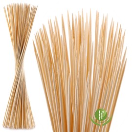 60 PCS Bamboo Marshmallow Roasting Sticks, SMores Skewers for Fire Pit, Extra Long 30 Inch Heavy Duty 5mm Thick Wooden SMores Sticks for Open Fire Pits Roaster Barbecue Hot Dog Camping Kebab Sausage