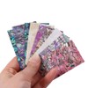 Metallic Nail Foil Transfer Stickers, Nail Art Stickers Holographic Foils