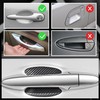 4 Pegatinas de Manija de Puerta 3D Protectores de Arañazos