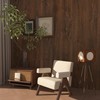 48x354inch Extra Wide Dark Brown Wood Grain Wallpaper Walnut Contact