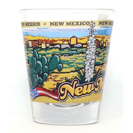 New Mexico State Wraparound Shot Glass
