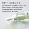 ARENCIA Pore Melt Mochi Makeup-Removing Cleansing Oil, Non-Comedogenic, Rice Amino
