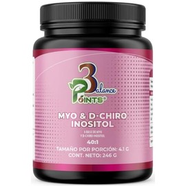Inositol Myo & D-chiro 40:1, 3balancepoints, Ciclo Hormonal
