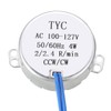uxcell Electric Synchronous Synchron Motor Turntable Motor 100-127 VAC 50-60Hz