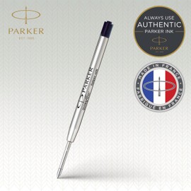 Parker 1950366 Standard Ballpoint Pen Refill, Black, 1 Piece, B, Bold Line, 0.05 inches (1.2 mm), Oil-Based, Ballpoint Pen Refill, Genuine Imported Product
