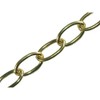 Faithfull 2.3mm 10m Polished Brass Oval Chain