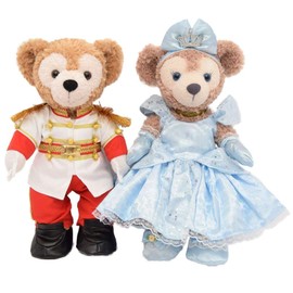 Teddy Bear Mail Order Alice Duffy & Sherri May Dress Up Costume, Cinderella & Charming Prince, No Body, For S Size Pair Set