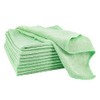 Aqua Clean Sensation Light Microfibre Cloth 10 Pieces Green