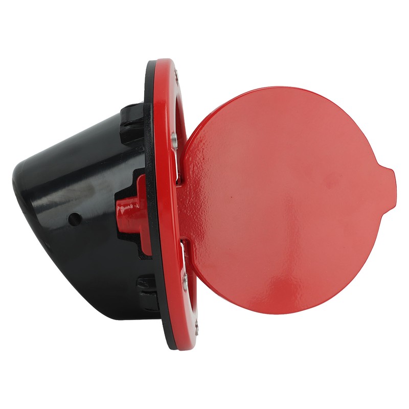 Fuel Tank Cap Red Gas Cap Cover with Red Powder