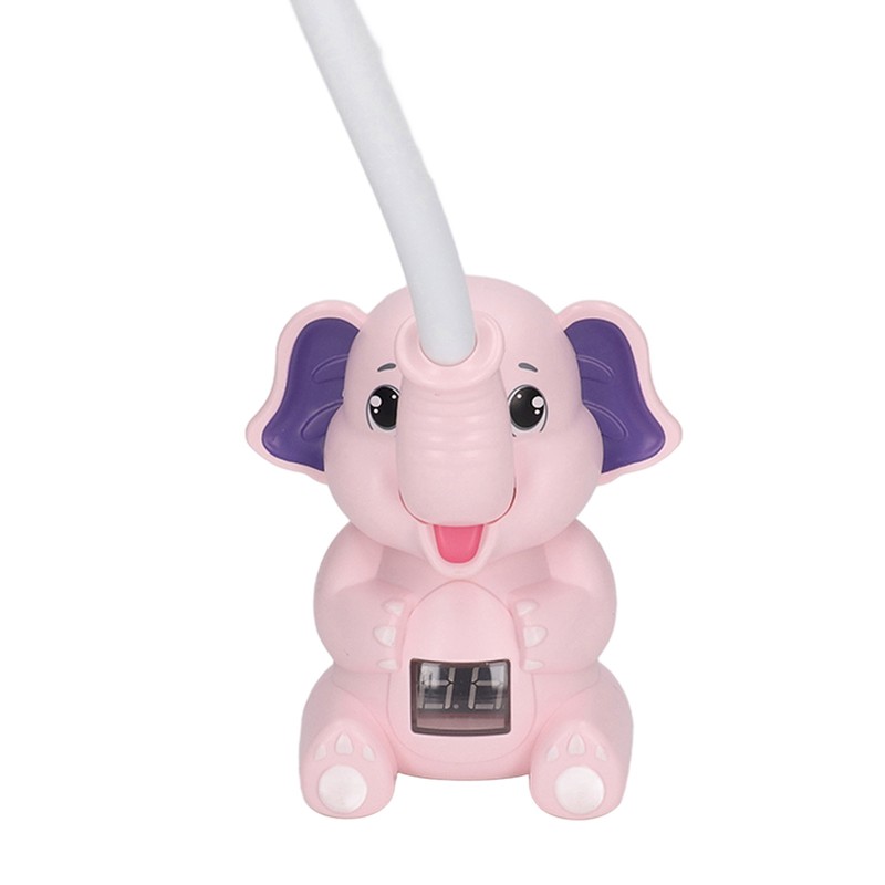 Baby Bath Shower Head with Thermometer Animal Shaped IPX7 Waterproof