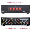 miyosi MCO 4 Input 1 Output AV Switcher Black RCS – 01/BK