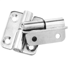 PINAYO 1.5 Hinge Set: Right-Hand Stainless Steel Lift Off Hinge with Installation Screws Sliding Connection Mechanism for Right-Hand Cover Doors Wooden Cases Kitchen Cabinets 2PCS (1.45x1.3 inches)