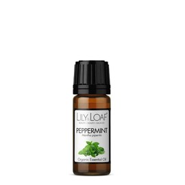 Lily & Loaf Peppermint Organic Essential Oil (Mentha piperita) | 100% Pure & Natural | 10ml