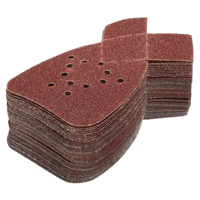10PCS Mouse Sanding Sheets 40 Grit Fit Black and Decker