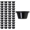 Carlisle 4312203 negro 2 onzas. Suave Ramekin (caja de 48)