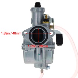 Beautycom VM22 Carburetor for110cc 125cc 140cc Mikuni Dirt Pit Bike Thumpstar DHZ Pitpro