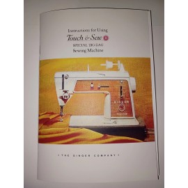 Singer 600e Manual Reproduction  Instruction User Guide