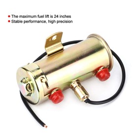 KIMISS Fuel Pump, 12V Copper Universal Auto Car Electric Fuel Pump Modification Accessory Part 27149-2093 149-1828