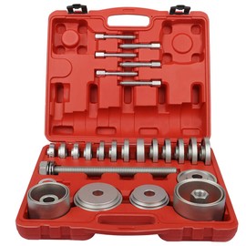 SCITOO 31pcs Front Wheel Drive Hub Bearing Puller Remover Installer Tool Set for FWD Vehicles