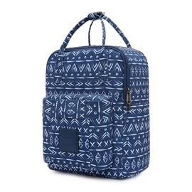 HotStyle BESTIE+ Fashion Mini Backpack for Girls & Kids, Small Diaper Bag Backpack, Cute for Travel, Hiking & Day Trip, Boho, Navy