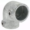 PRO-SAFE Galvanized Structural Pipe Rail Fitting: 90° Elbow for 1-1/4"