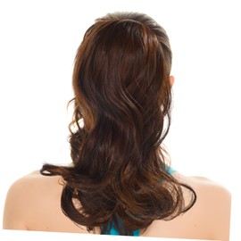 Outanaya Long Ponytail Extension Braid Ponytail Drawstring Hair Extension Natural Look Claw Clip Easy to Use Versatile for Hair Types