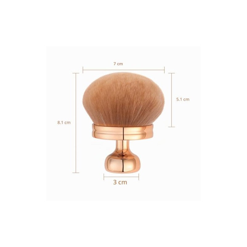 Brocha De Maquillaje Corporal Extragrande Para Autobronceador, Maquillaje De Piernas