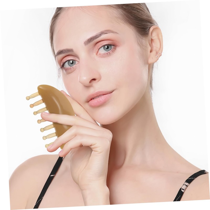 Healeved Hair Scalp Massage Comb Portable Pin Massage Comb for