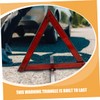 Ipetboom 5pcs Foldable Reflective Warning Triangles for Car Roadside Safety