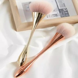 Blush Brush Makeup 메이크업 브러시 브러쉬 파우더 볼터치 블러셔 Makeup Brush Powder Blush Brush [Gold]