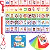 50PCS Autism Behaviour Communication Cards for Speech Delay Children and Adults