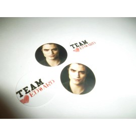 Unbranded Pre Cut One Inch Bottle Cap Images! TEAM EDWARD TWILIGHT FREE SHIP - photo, 25 images