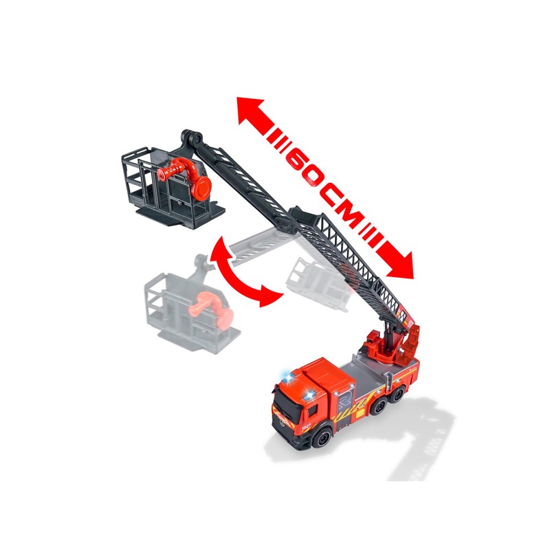 Dickie Toys Fire Brigade Rotary Ladder