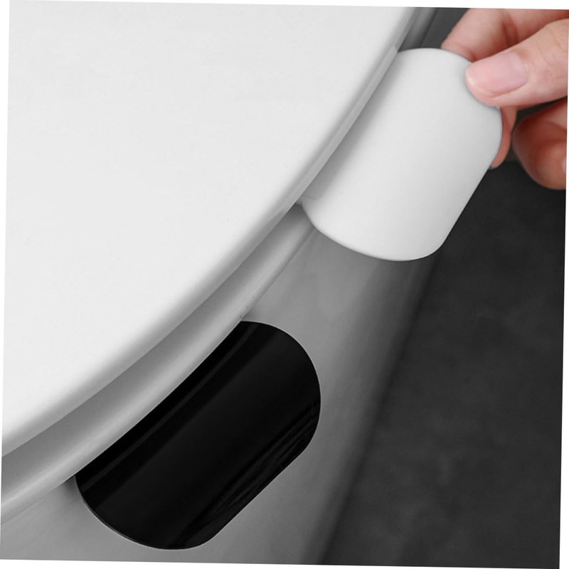 SHINEOFI 6pcs Toilet Seat Lifter Handle Ergonomic Design for Easy