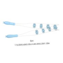 SAFIGLE Manual Back Massager Roller Tool Whole Body Relaxation Lightweight Design for Muscle Tension Relief Suitable for Back Legs and Yoga Stretching