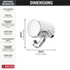 Delta Faucet Clarifi Premium Shower Filter Attachment with Filter, Hard