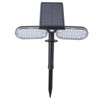 Solar Motion Sensor Wall Light 2 Heads IP65 Waterproof High