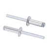 sourcing map Blind Rivets Aluminum 6mm Diameter 20mm Grip Length