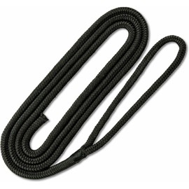 Double Braid Dock Lines | 1/2 in. x 20 feet | Black