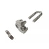 Unbranded 1/8" Stainless Cable Clamp U-Bolt Wire Rope Clip with