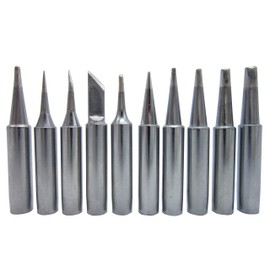 10 PCS Soldering Tips 900M for Hakko 936 937 888D 907 FX-600 Milwaukee M12SI-D Radio Shack Yihua 936B x-tronics 909 878AD Zany 853D Atten Quick Aoyue Bakon Solder Iron Station Bit Tip