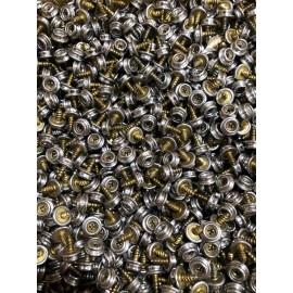 CARR FASTENER (1000) CARR FASTENER  Nickel, 3/8", Studs Snap Fastener, 10393-12, NEW FREE SHIP